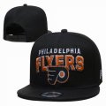 2023 Philadelphia Flyers black NHL Snapback Hats 01