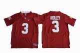 2016 Youth Alabama Crimson Tide Calvin Ridley 3 College Football Pro Combat Jersey - Crimson