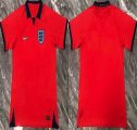 2022 World Cup England thailand version red soccer jerseys away