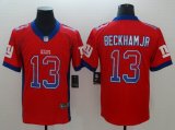 Nike New York Giants #13 Odell Beckham Jr red drift Color Rush Limited Jersey-BD