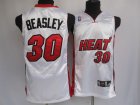 Miami Heat 30 BEASLEY white Swingman jerseys