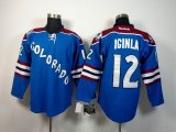 reebok Colorado Avalanche #12 Jarome Iginla blue NHL Jerseys