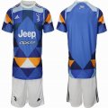 2022-2023 Juventus Club yellow blue white soccer jerseys second away