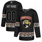 Custom Adidas Florida Panthers black fashion ice hockey Jersey