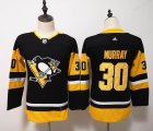 Youth Adidas Pittsburgh Penguins #30 Matt Murray black hockey jersey