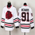 2015 Chicago Blackhawks #91 Richards White reebok nhl Jersey