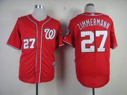 MLB Washington National ZIMMERMANN 27 red Jerseys