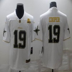 Nike Cowboys #19 Amari Cooper throwback white Color Rush Limited Jersey -BD