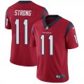 Houston Texans #11 Jaelen Strong red Color Rush Limited Jersey