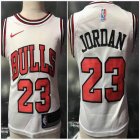 Nike Chicago Bulls #23 Michael Jordan white NBA Toddler jerseys-OD