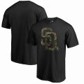 Men's San Diego Padres Fanatics Branded Black 2018 Memorial Day Big and Tall Prestige Camo T-Shirt