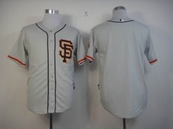 San Francisco Giants blank gray MLB Jerseys