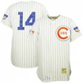 Chicago Cubs Banks 14# white MLB Jersey