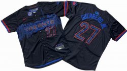 Toronto Blue Jays #27 Vladimir Guerrero Jr. Nike Navy 2024 City Connect Limited Player Jersey