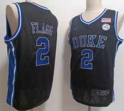 Duke #2 Cooper Flagg Black NCAA basketball jerseys-XST