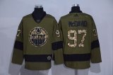 Adidas Connor Mcdavid #97 Edmonton Oilers green Hockey Jersey-WL