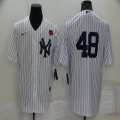 Nike New York Yankees #48 Anthony Rizzo white majestic baseball Jersey-BD