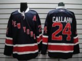 Ryan Callahan 24 New York Rangers 85TH Dark nhl Blue Jerseys