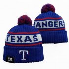 2024 Texas Rangers blue white MLB Cuffed Knit Hats