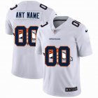 Customized Nike Denver Broncos white Color Rush Limited Jersey Shadow edition