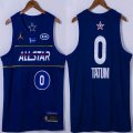 2021 Boston Celtics #0 Jayson Tatum blue All Star NBA basketball Jerseys-XD