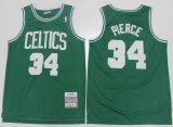 Boston Celtics #34 Paul Pierce green throwback basketball Jerseys-S8