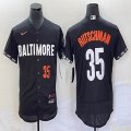 Nike Baltimore Orioles #35 Adley Rutschman black Flexbase Authentic Collection Jersey city version -BD 03