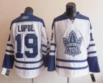 NHL white Jerseys 19 LUPUL Pittaburgh Toronto Maple Leafs