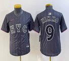 Youth Nike New York Mets #9 Brandon Nimmo gray majestic majestic baseball jerseys city version