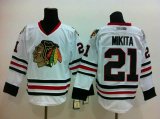 Chicago Blackhawks #21 Stan Mikita white CCM Ice hockey Jersey