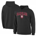 Fanatics Branded Harvard Crimson Black Campus Pullover Hoodie