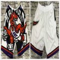 Toronto Raptors white nba shorts-TY