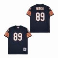 Chicago Bears #89 Mike Ditka Navy Blue Throwback nfl jerseys-SG