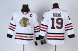 Reebok Chicago Blackhawks TOEWS 19 white nhl jerseys