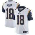 Nike Rams #18 Cooper Kupp white gold Color Rush Limited Jersey