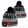 2024 San Francisco Giants gray black MLB Cuffed Knit Hats