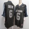 West Virginia Mountaineers #6 Garrett Greene black College Football Legend Jersey-XST