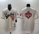 Nike Houston Astros blank white baseball Joint name -BD 04