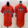 Nike Houston Astros blank orange Flexbase Authentic Collection Jersey Champions