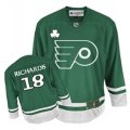 Philadelphia Flyers 18 Mike Richards Green Jersey