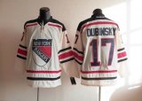 New York Rangers 17 Brandon Dubinsky Cream NHL Jerseys