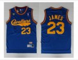 Cleveland Cavaliers 23# LeBron James blue nba Swingman Jerseys