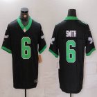 Philadelphia Eagles 6# DeVonta Smith black green throwback Nike Vapor F.U.S.E. Limited Jersey