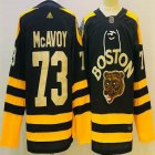 Adidas Boston Bruins #73 Mcavoy black NHL Jerseys-PD