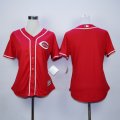 women Cincinnati Reds blank red majestic baseball jersey