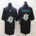 Nike Miami Dolphins #1 Tua Tagovailoa black fashion color Rush Limited Jersey-BD