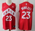 Nike North Toronto Raptors #23 Fred VanVleet red Stitched NBA Jersey