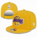 2023 Los Angeles Lakers yellow NBA Snapback Hats