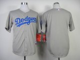 Los Angeles Dodgers blank gray baseball jerseys