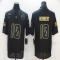 Nike Chargers #10 Justin Herbert black Salute To Service Limited Jersey-BD